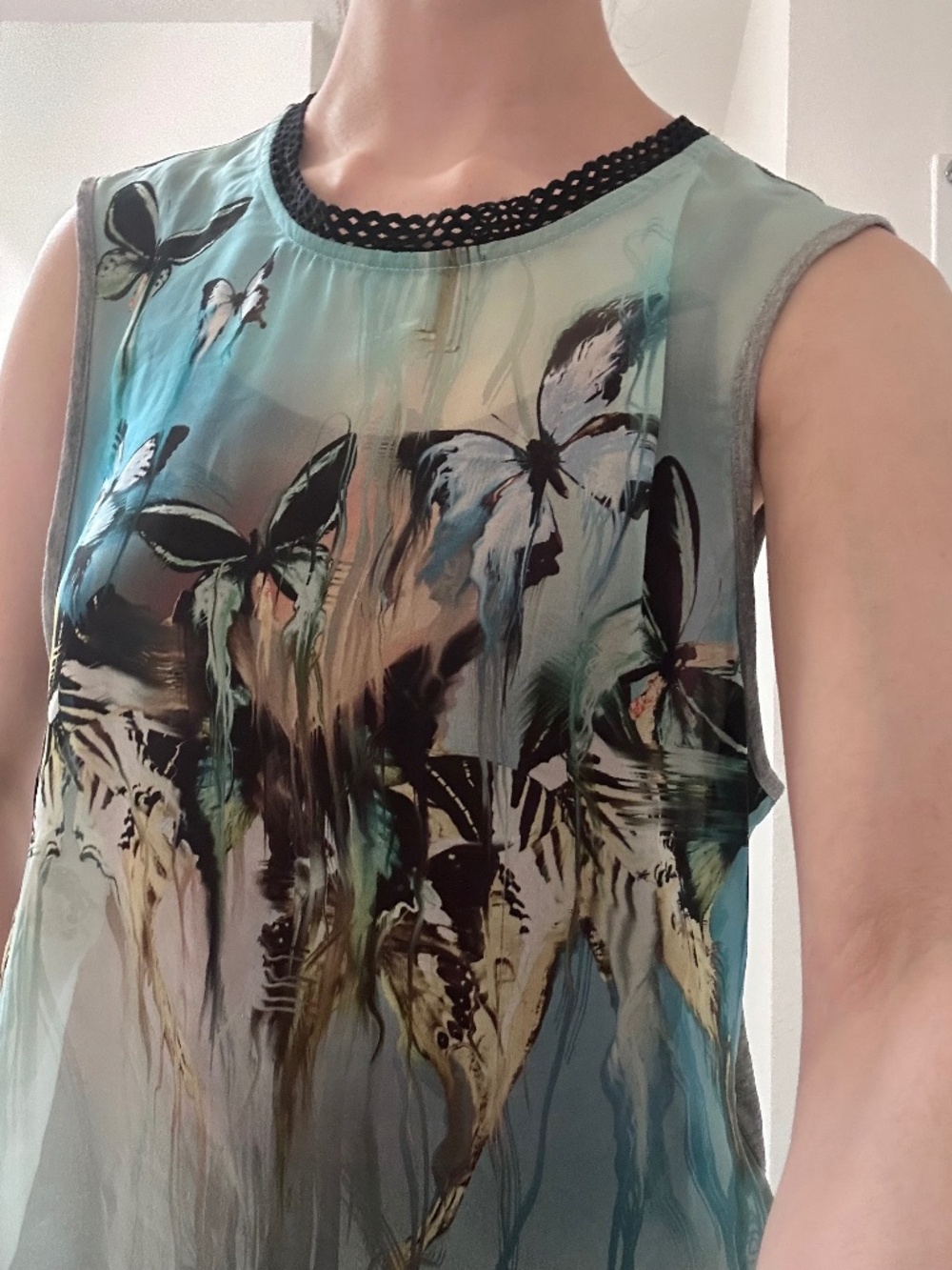 Blue Faith Connexion Butterfly T Shirt